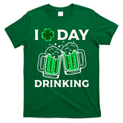 St Patricks Day I Love Day Drinking Funny Gifts Beer Lover T-Shirt