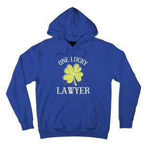 St Patricks Day Cute Gift Lucky Lawyer Gift Cool Gift Hoodie