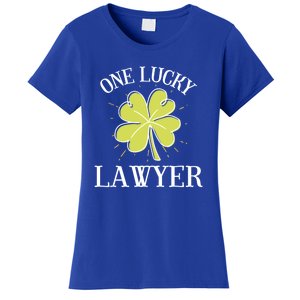 St Patricks Day Cute Gift Lucky Lawyer Gift Cool Gift Women's T-Shirt