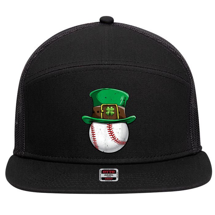 St Patricks Day, Baseball St Patricks Day 7 Panel Mesh Trucker Snapback Hat