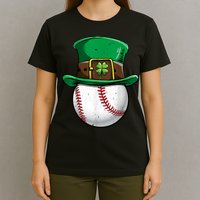 St Patricks Day, Baseball St Patricks Day T-Shirt