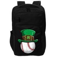 St Patricks Day, Baseball St Patricks Day Impact Tech Backpack