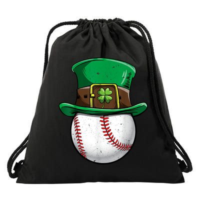 St Patricks Day, Baseball St Patricks Day Drawstring Bag