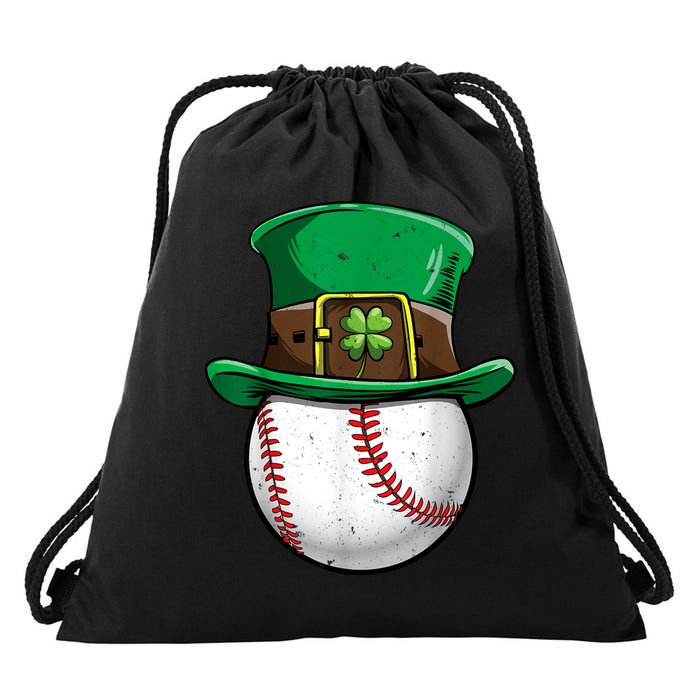 St Patricks Day, Baseball St Patricks Day Drawstring Bag