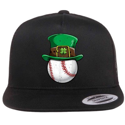 St Patricks Day, Baseball St Patricks Day Flat Bill Trucker Hat