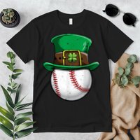 St Patricks Day, Baseball St Patricks Day Premium T-Shirt