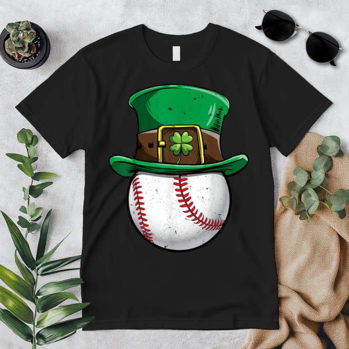 St Patricks Day, Baseball St Patricks Day Premium T-Shirt