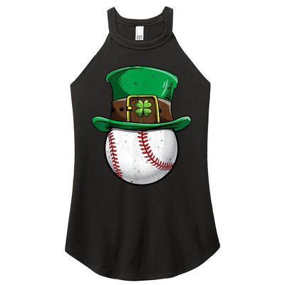 St Patricks Day, Baseball St Patricks Day Women's Perfect Tri Rocker Tank