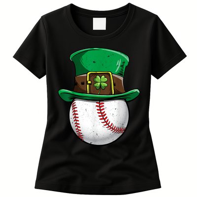 St Patricks Day, Baseball St Patricks Day Womens T-Shirt