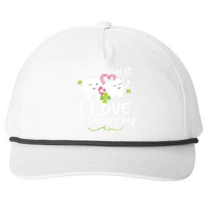 St Patricks Day Tooth Is Funny Dentist Dental Hygienist Gift Snapback Five-Panel Rope Hat