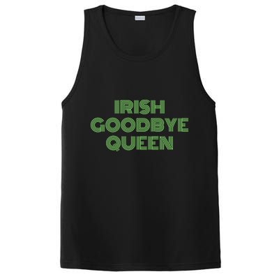 St Patricks Day Irish Goodbye Queen PosiCharge Competitor Tank