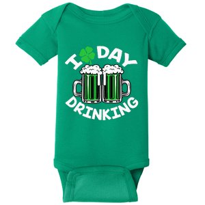 St Patricks Day I Love Day Drinking Funny Gifts Beer Lover Baby Bodysuit