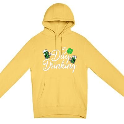 St Patricks Day I Love Day Drinking Funny Gifts Beer Lover Premium Pullover Hoodie