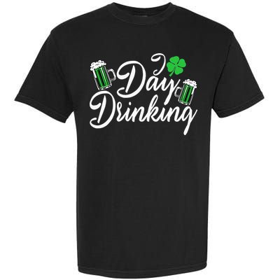 St Patricks Day I Love Day Drinking Funny Gifts Beer Lover Garment-Dyed Heavyweight T-Shirt