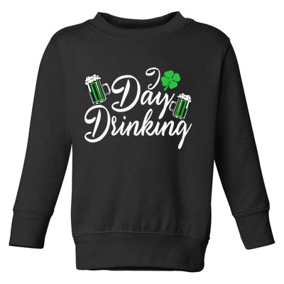 St Patricks Day I Love Day Drinking Funny Gifts Beer Lover Toddler Sweatshirt