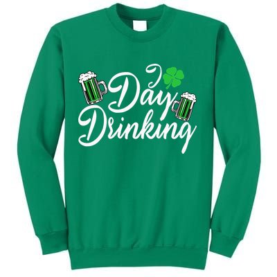 St Patricks Day I Love Day Drinking Funny Gifts Beer Lover Sweatshirt