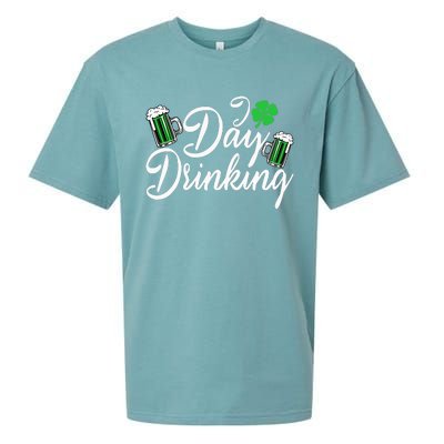 St Patricks Day I Love Day Drinking Funny Gifts Beer Lover Sueded Cloud Jersey T-Shirt