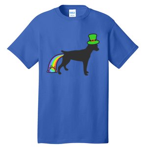 St Patrick's Day Rainbow Dog Gift Rat Terrier Gift Tall T-Shirt