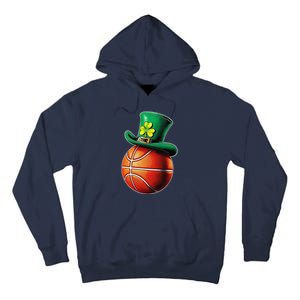 St. PatrickS Day Basketball Hat Sticker Sports & Luck Tall Hoodie