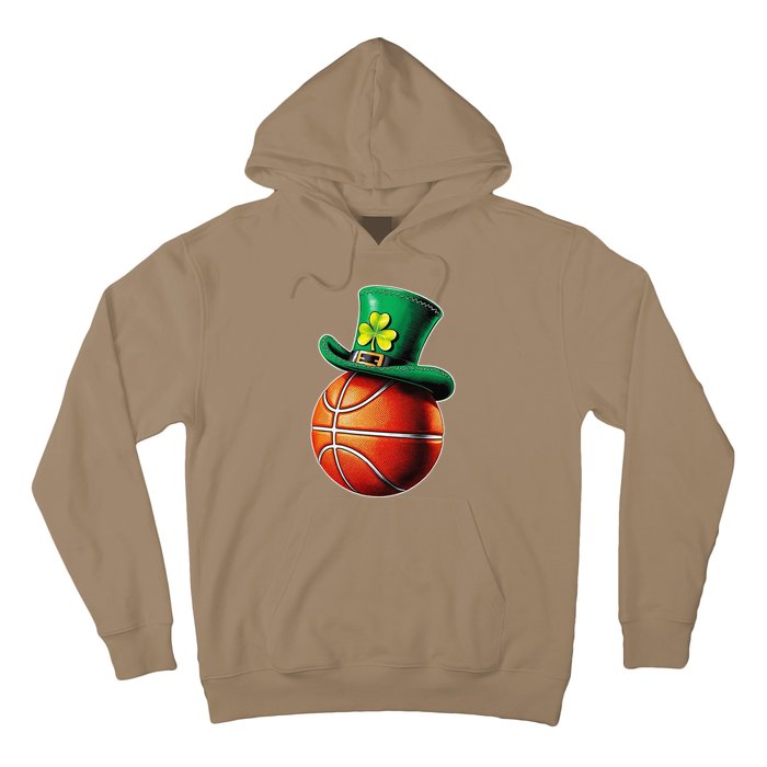 St. PatrickS Day Basketball Hat Sticker Sports & Luck Hoodie