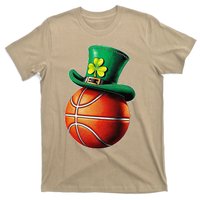 St. PatrickS Day Basketball Hat Sticker Sports & Luck T-Shirt