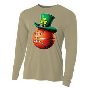 St. PatrickS Day Basketball Hat Sticker Sports & Luck Cooling Performance Long Sleeve Crew