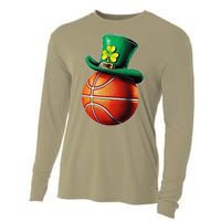 St. PatrickS Day Basketball Hat Sticker Sports & Luck Cooling Performance Long Sleeve Crew