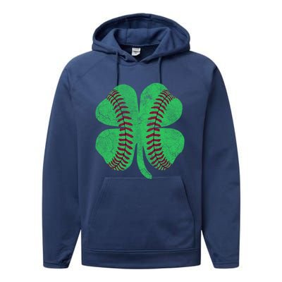 St Patrick's Day Shamrock Baseball Player Costume Gift Performance Fleece Hoodie