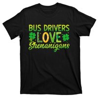 St. Patrick's Day St. Patty Bus Drivers Love Shenanigans T-Shirt