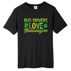 St. Patrick's Day St. Patty Bus Drivers Love Shenanigans Tall Fusion ChromaSoft Performance T-Shirt