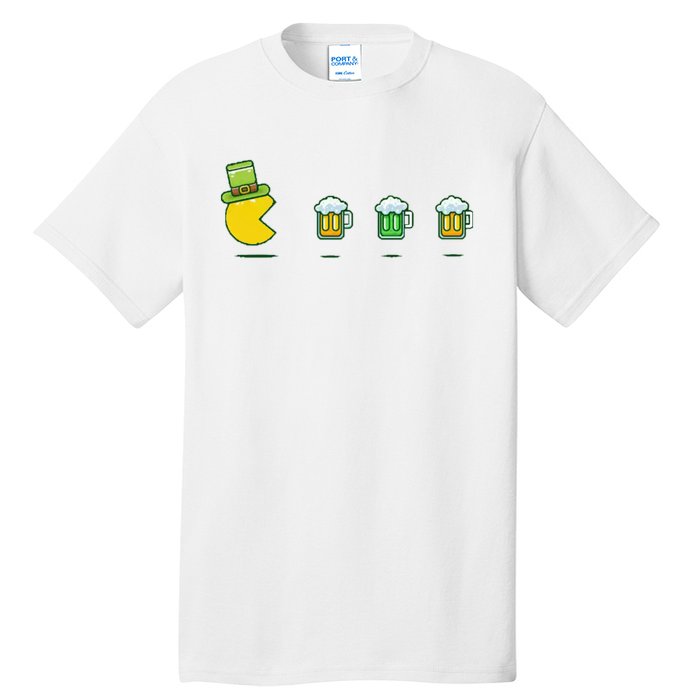 St Patricks Day Funny Drinking Beer Tall T-Shirt