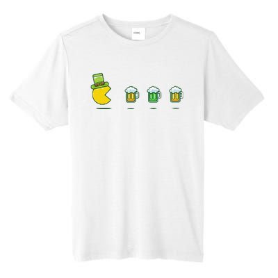 St Patricks Day Funny Drinking Beer Tall Fusion ChromaSoft Performance T-Shirt