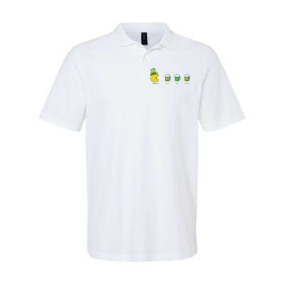 St Patricks Day Funny Drinking Beer Softstyle Adult Sport Polo