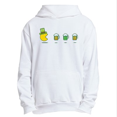 St Patricks Day Funny Drinking Beer Urban Pullover Hoodie