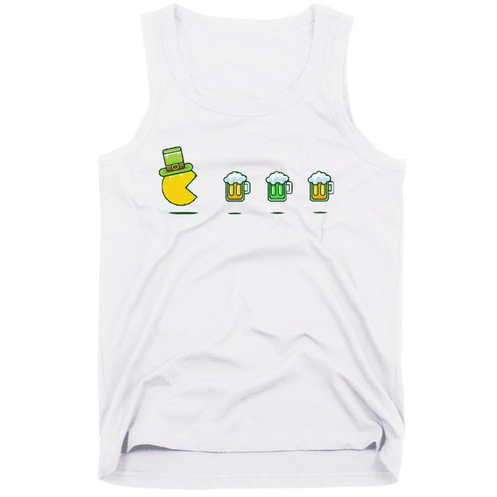 St Patricks Day Funny Drinking Beer Tank Top