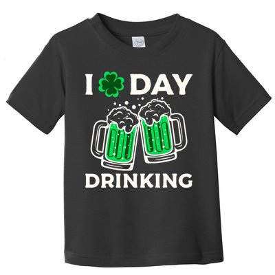 St Patricks Day I Love Day Drinking Funny Gifts Beer Lover Toddler T-Shirt