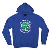 St Patrick's Day American Football Shamrock Clover Rugby Gift Hoodie