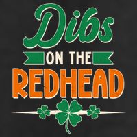 St. Patrick's Day Dibs On The Redhead 7 Panel Mesh Trucker Snapback Hat