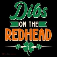 St. Patrick's Day Dibs On The Redhead Sustainable Knit Beanie