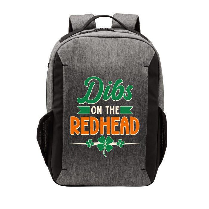 St. Patrick's Day Dibs On The Redhead Vector Backpack