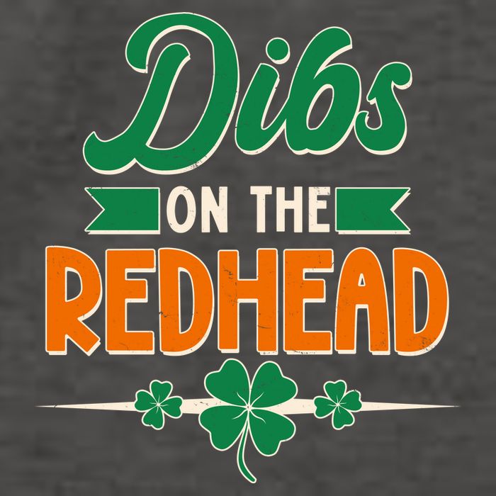 St. Patrick's Day Dibs On The Redhead Vector Backpack