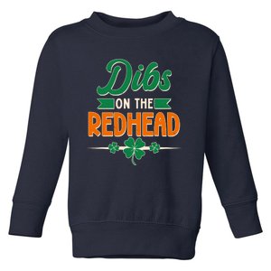 St. Patrick's Day Dibs On The Redhead Toddler Sweatshirt