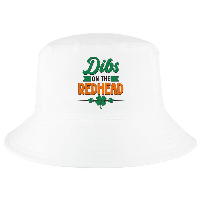 St. Patrick's Day Dibs On The Redhead Cool Comfort Performance Bucket Hat
