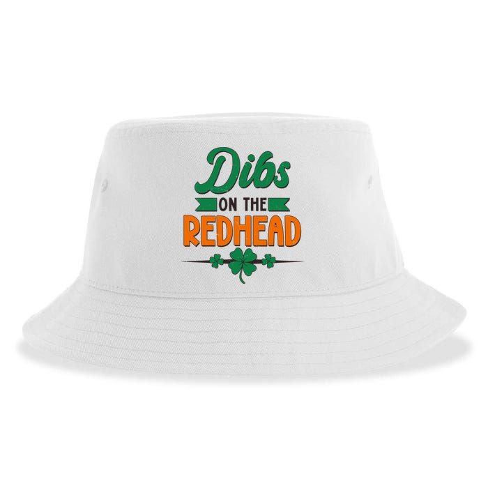 St. Patrick's Day Dibs On The Redhead Sustainable Bucket Hat