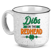 St. Patrick's Day Dibs On The Redhead 15oz Campfire Ceramic Mug