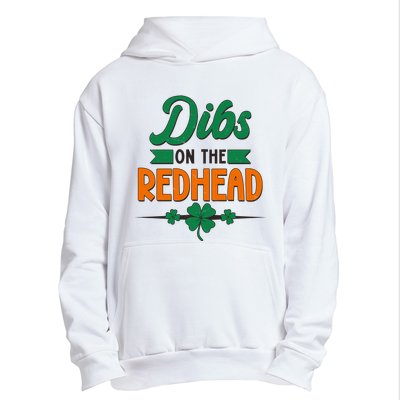 St. Patrick's Day Dibs On The Redhead Urban Pullover Hoodie