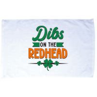 St. Patrick's Day Dibs On The Redhead Microfiber Hand Towel