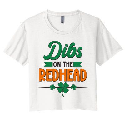 St. Patrick's Day Dibs On The Redhead Crop Top
