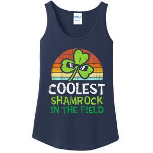 St Patricks Day Saint Paddys Coolest Shamrock Ladies Essential Tank