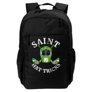 St. Patrick's Day Saint Hatricks Hockey Shamrock S Daily Commute Backpack